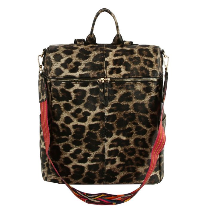 Maison Fagiano - Calf Hair - Leopard Print - Artisan Backpack Bag - New  Sport Exclusive Collection - Luxury - Handmade in Italy - Avvenice